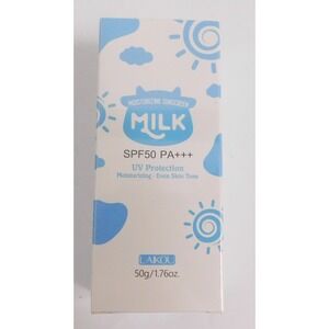 LAIKOU Milk Brightening Moisturizing Sunscreen SPF50‎ PA+UVA UVB 50g SEALED